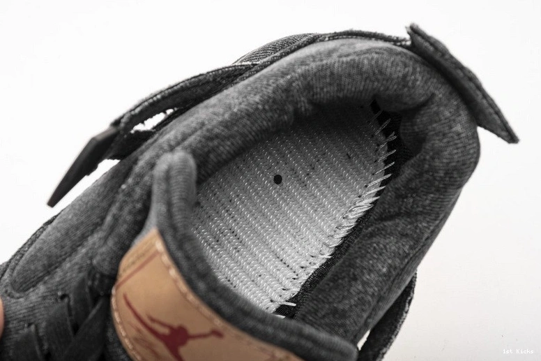 Denim AO2571-001 Air 4 Levi's Jordan Black 1006